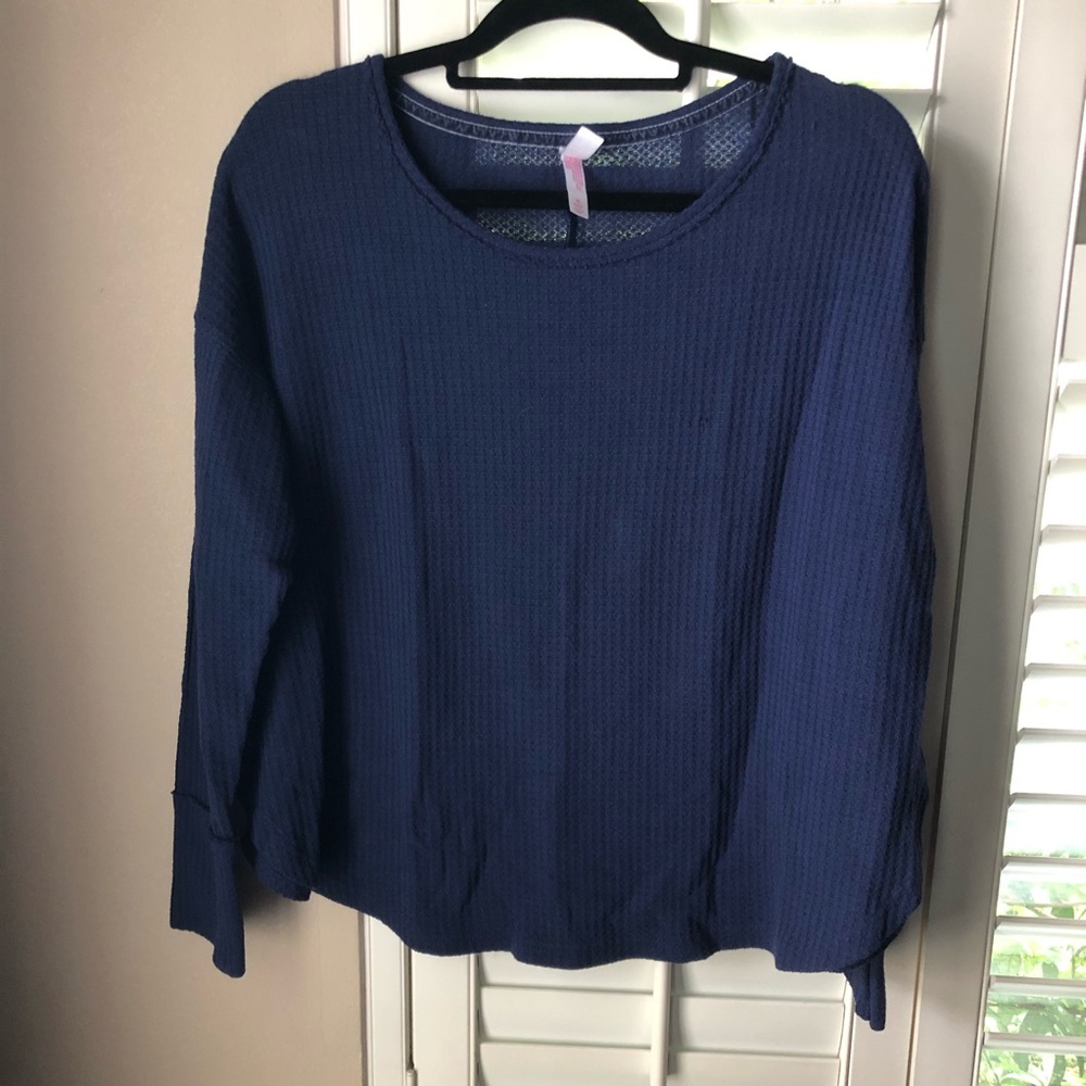 🦋 XHILARATION blue XL sleepwear top